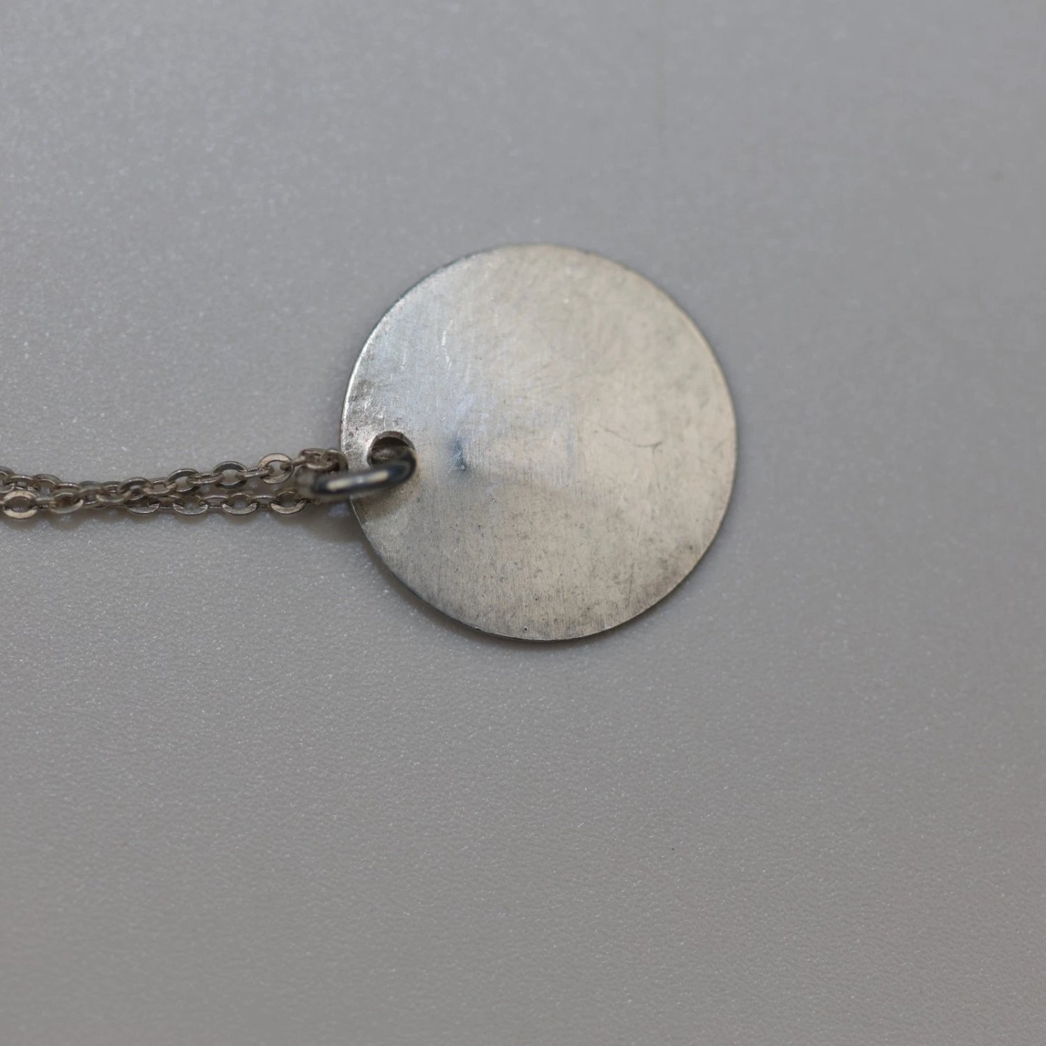 Nashelle Identity Initial Necklace 16 Inch Silver Sterling Brand Tag