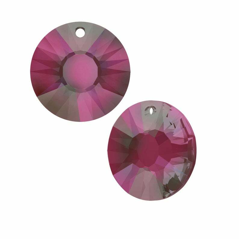 Sun Pendant PF 6724 /G Swarovski® Crystal 33MM (5 Different Color Options)