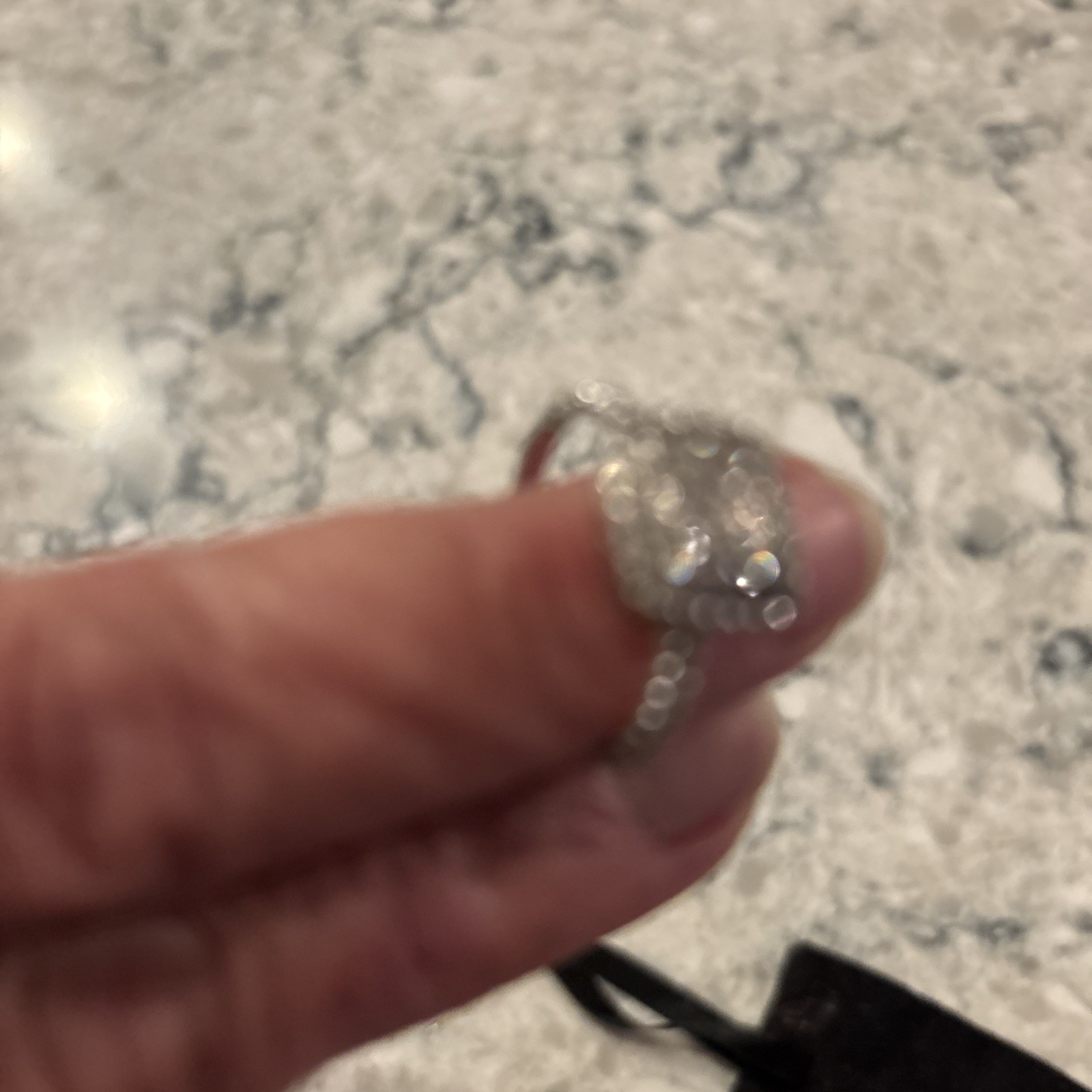 925 Sterling Silver 0.45 Carat CZ Square Twist Rope Ring Size 5-9