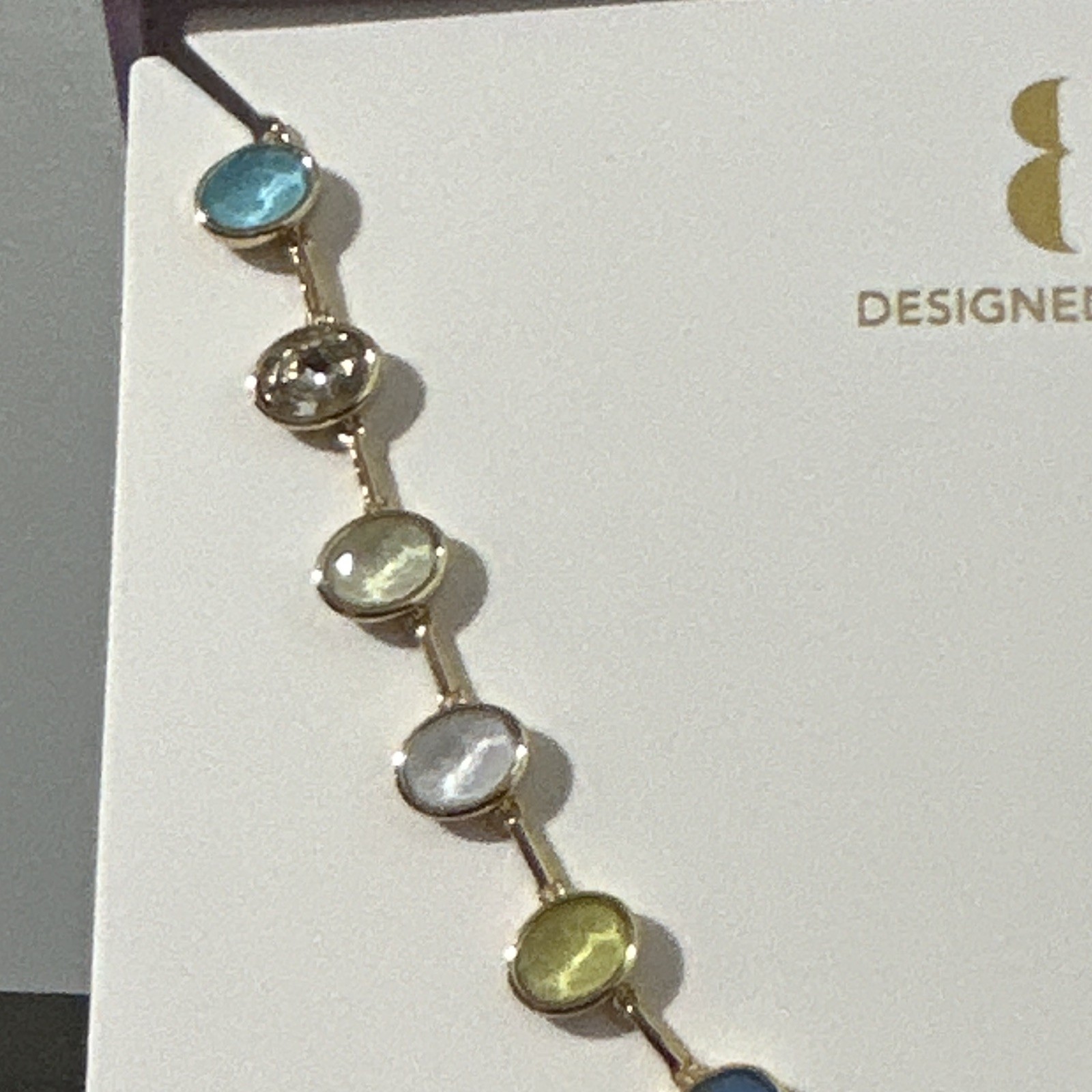 BP Summer Jewel Candy Capri Citrus Take Fight Necklace Gold-Plated Pulley Adjust