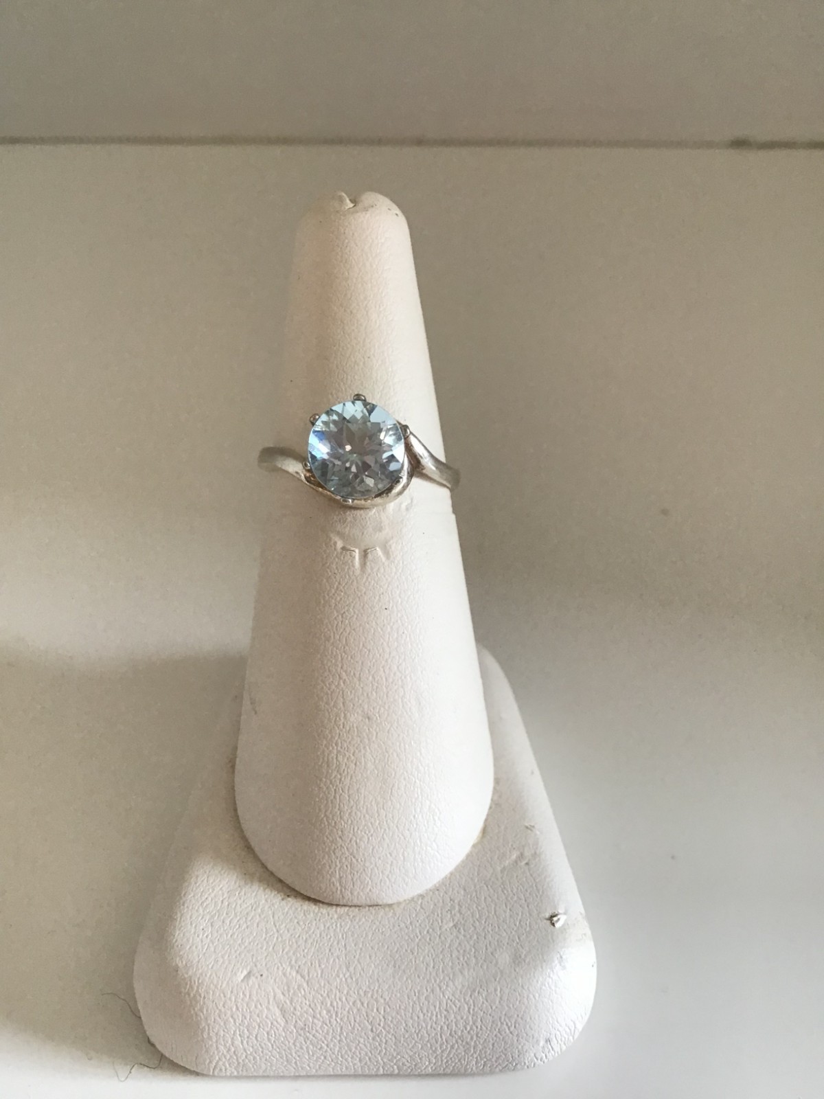 My Aunt’s Jewelry Blue Topaz Ring
