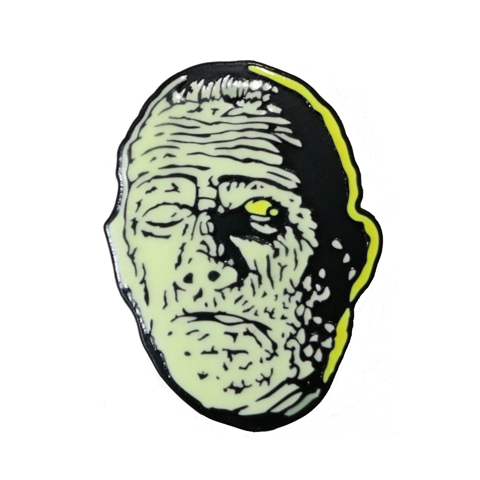 Authentic UNIVERSAL The Mummy Chaney Glow In The Dark Enamel Pin NEW