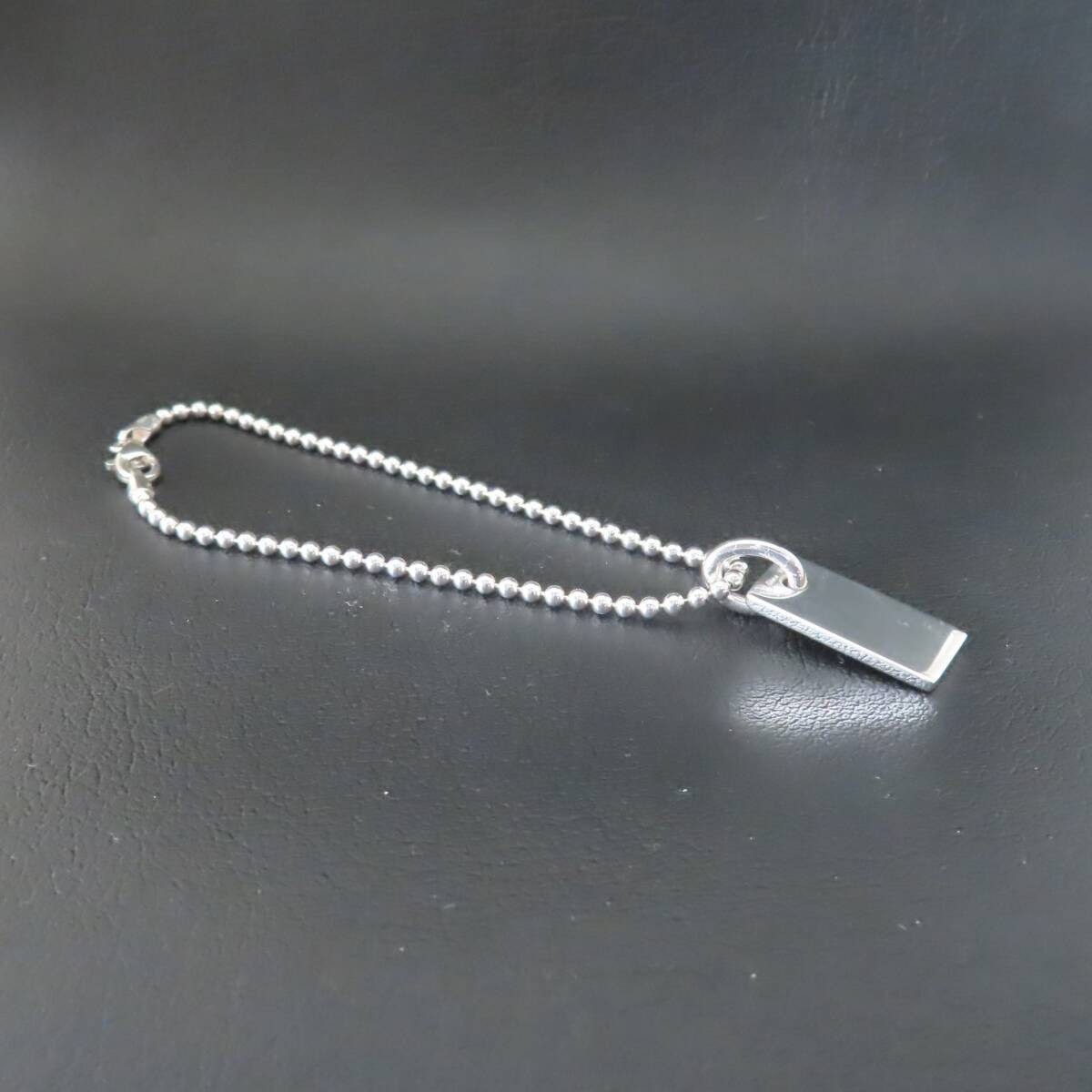 Gucci Sterling Silver Bracelet 18in Unisex Silver 925, 7.4g