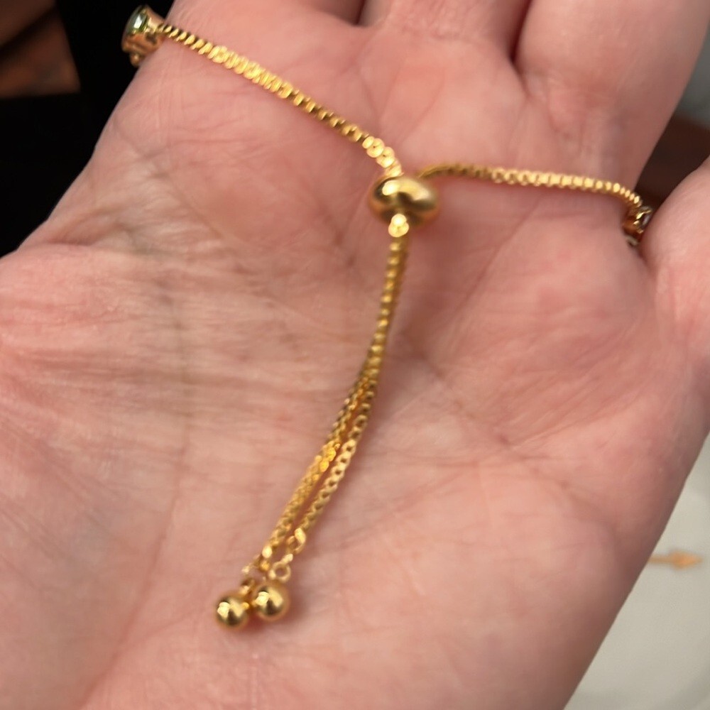 Birthstone Bracelet – Adjustable Nickel Free NWT