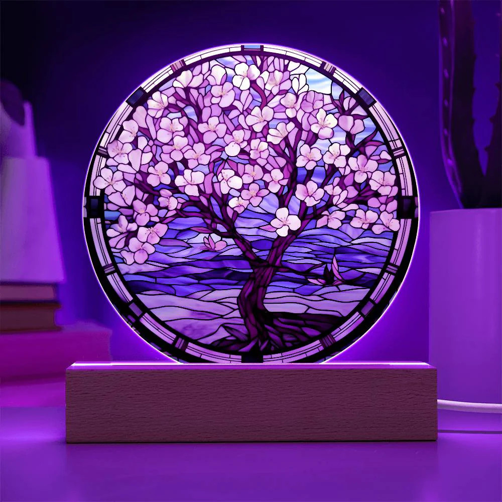 Cherry Blossom Tree Night Light