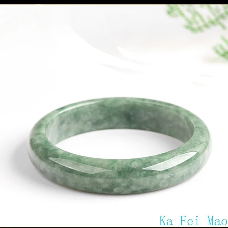 55mm Natural Jade Stone Bangle Bangles Bracelet For Women Gift Jewellery