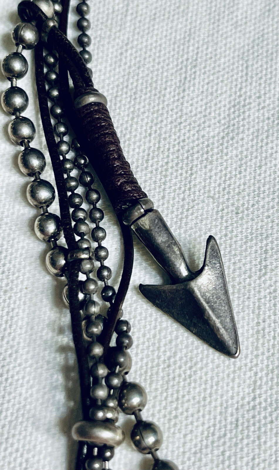 Lot of 2 Men’s High-End Necklaces Jewelry Retired HTF Arrowhead Uno De 50 Spain