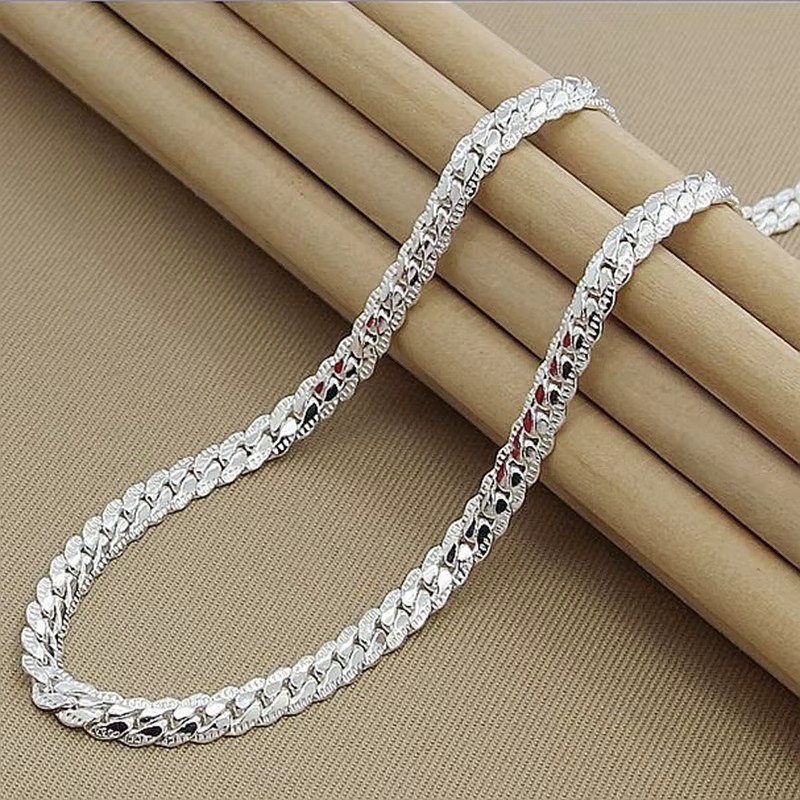 Cadena De Plata 925 Para Hombre Lucir Elegante Y Atractivo