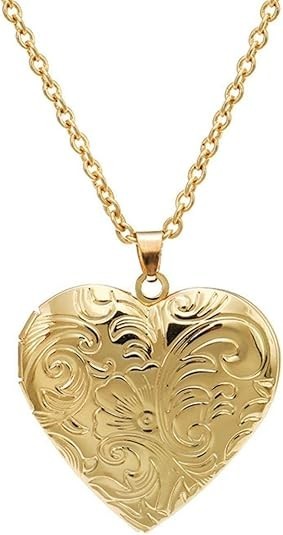 Collares 14K Collar Con Pendiente de Corazon Joyeria Fina Regalos para Mujeres