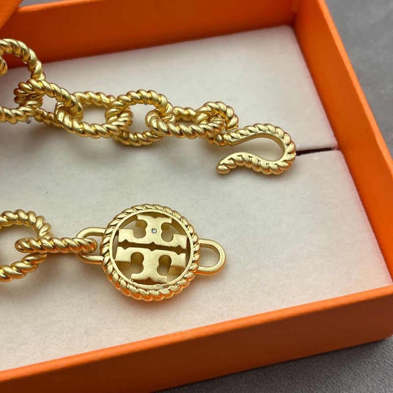 New Rope Textured Collar Necklace | Gold Tone Chain