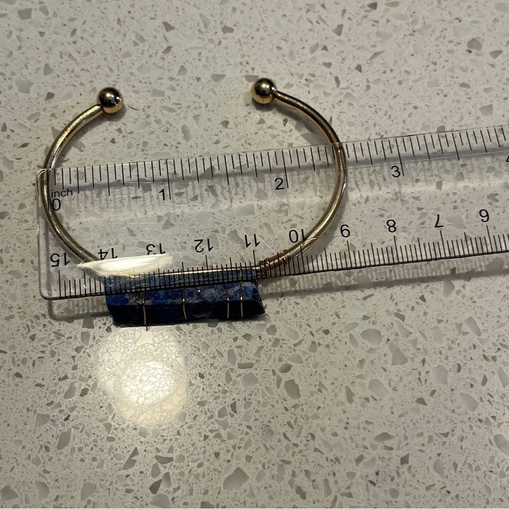 Asymmetrical Beaded Cuff Bracelet
