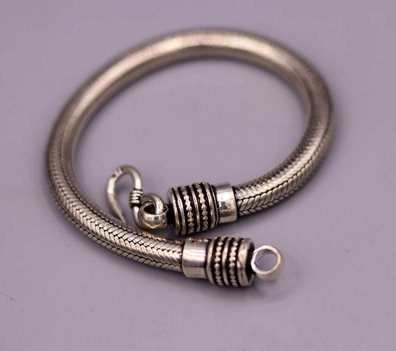 5 mm925sterling silver snake chain customized bracelet sbrm72
