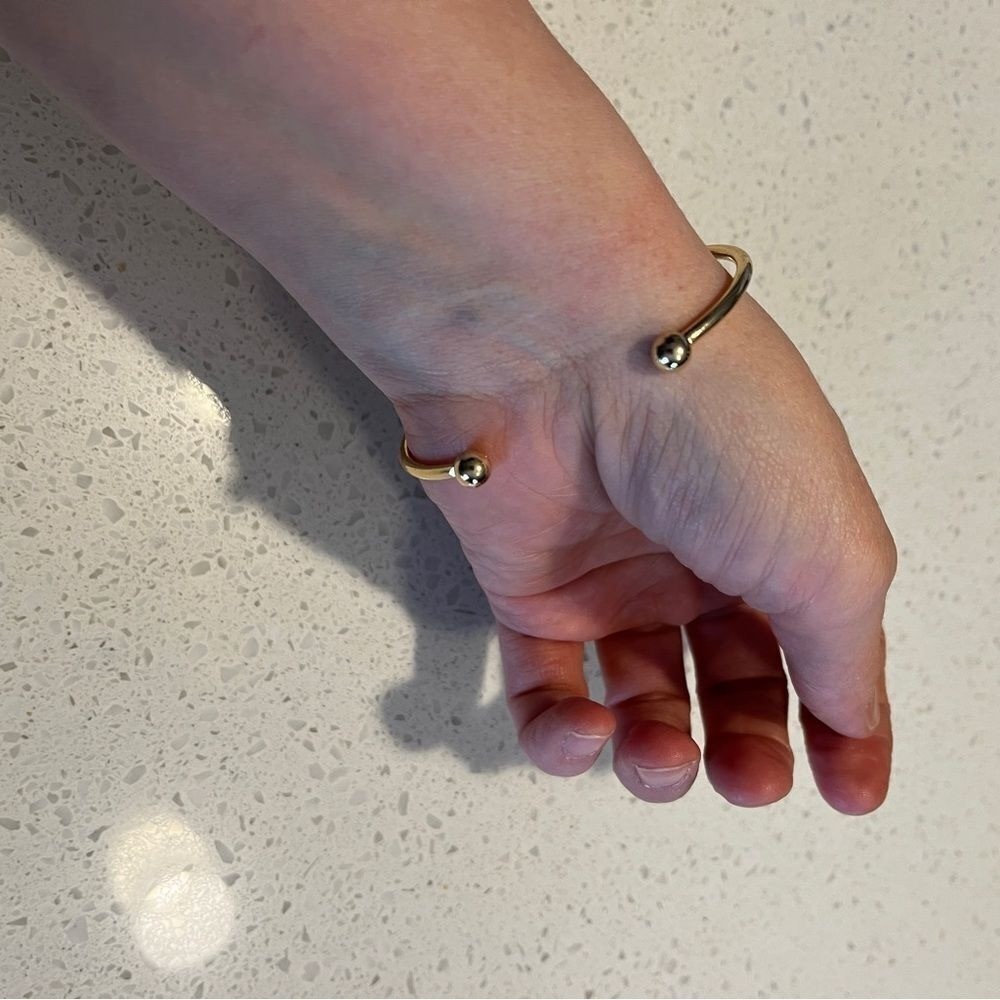 Asymmetrical Beaded Cuff Bracelet