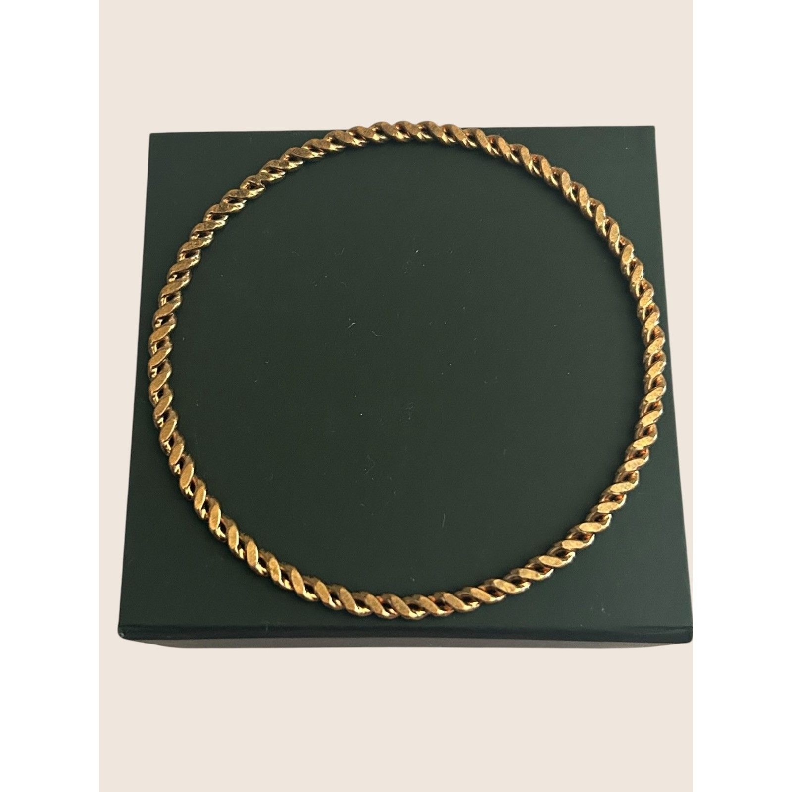 ✨ VTG 80s COPPER MULT STRAND ROPE TWIST STACKING BANGLE BRACELET HEALING ENERGY