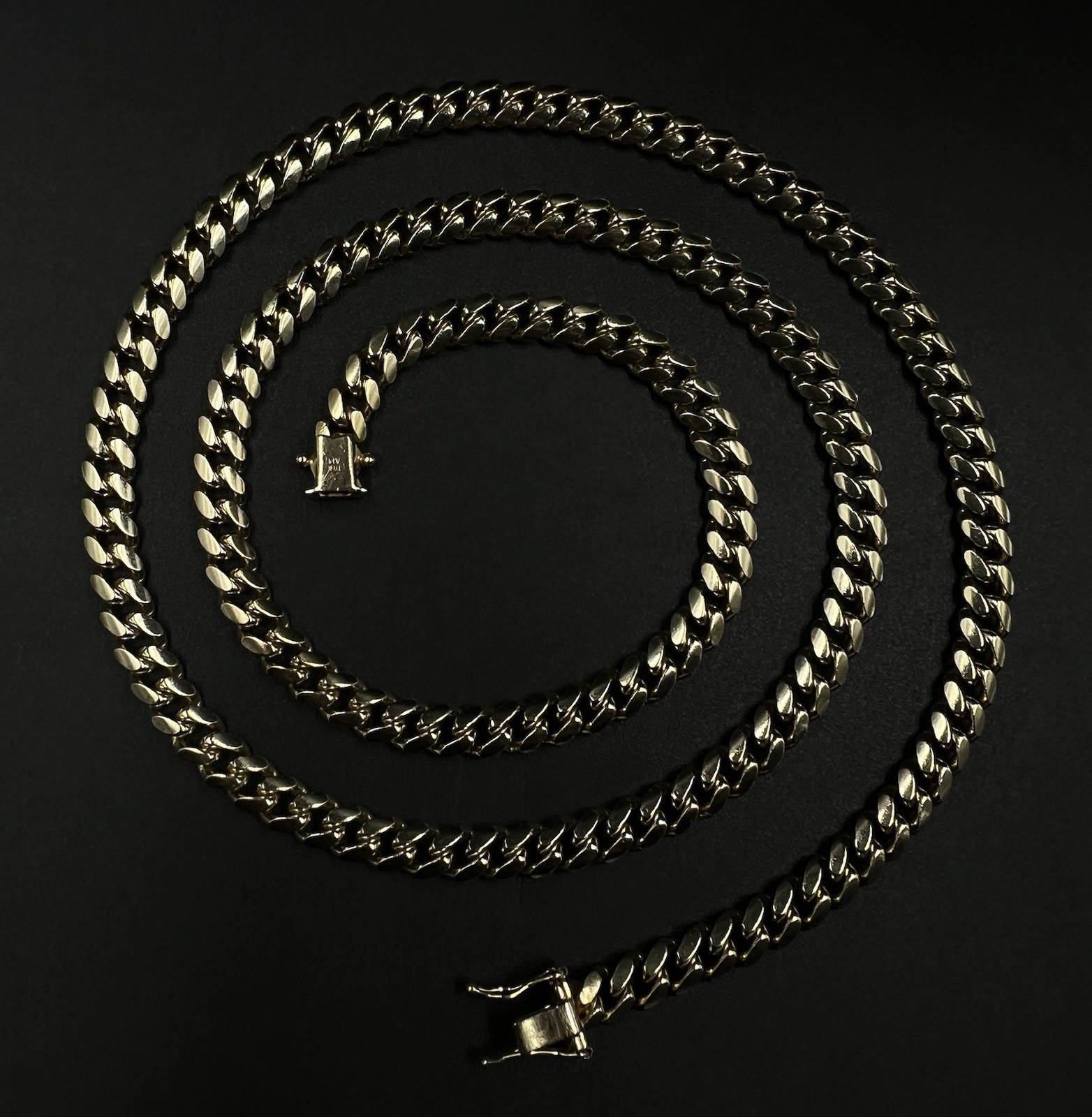 25” 10K Solid Yellow Gold Miami Cuban Chain | 62.5g | 6mm | Box Clasp |
