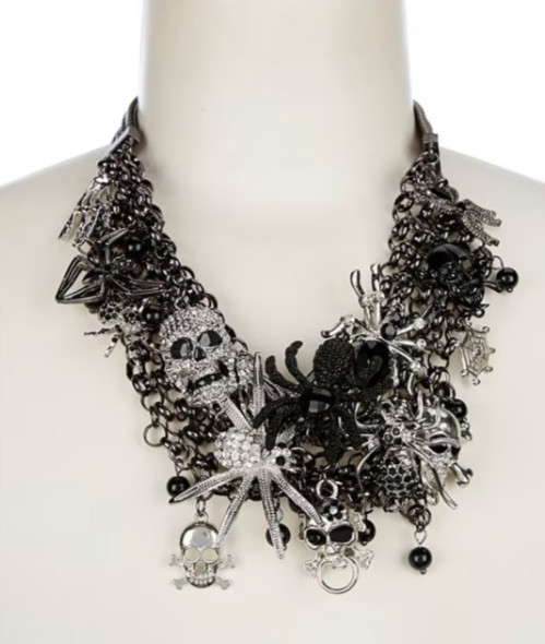 Natasha Accessories Spider Statement Necklace NWT MSRP $68