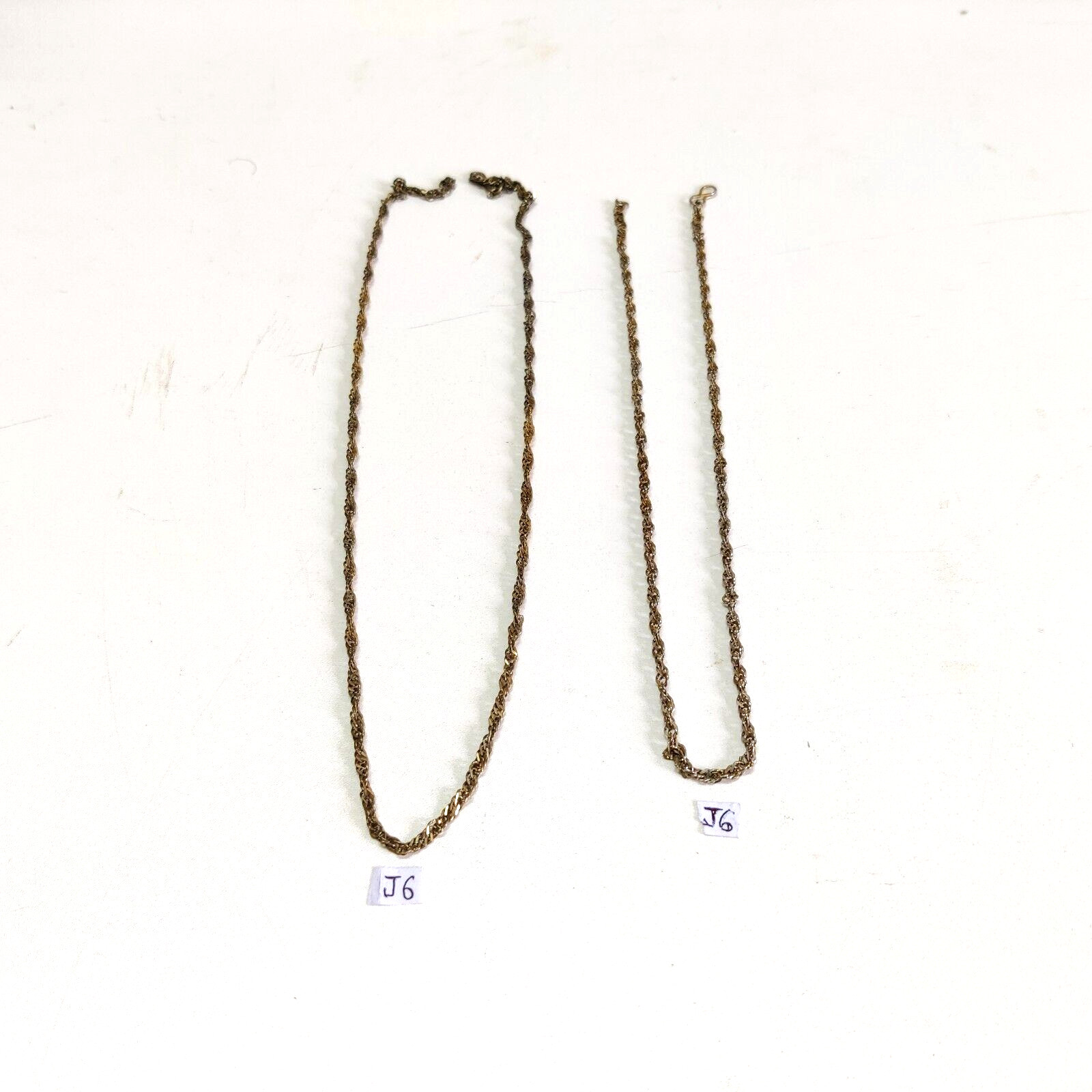 1940s Vintage Old Chain Tribal Jewellery Pair Decorative Collectible Rare J6