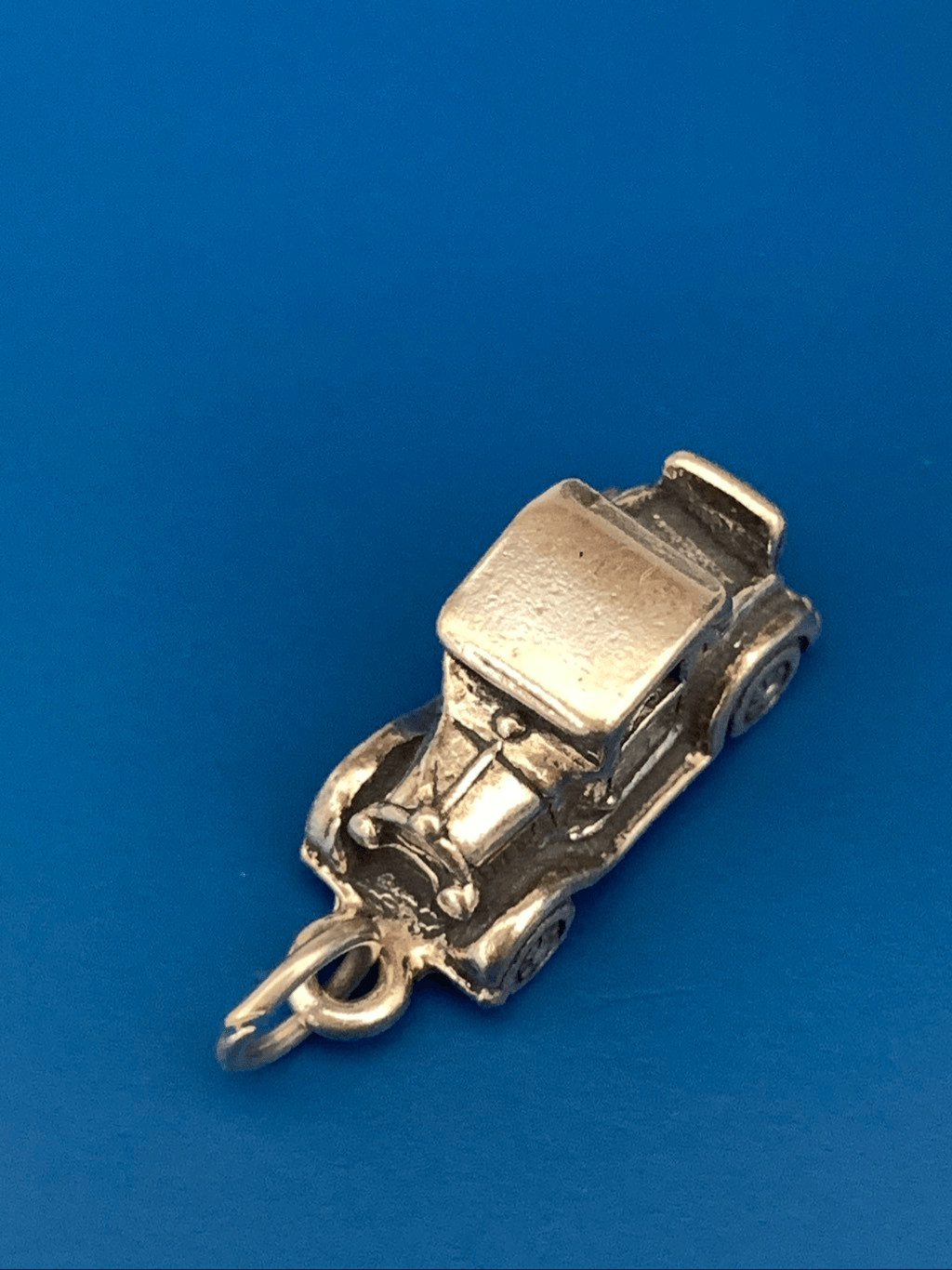 Model T Automobile Sterling Silver Jewelry Charm #vintage #transportation