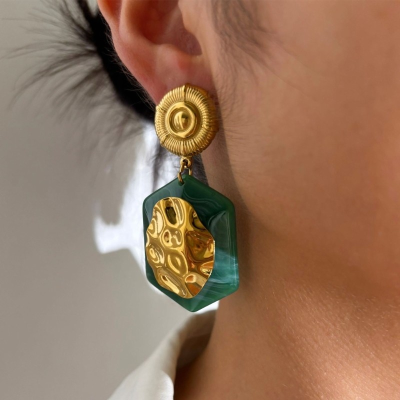 Unique Mismatched Stainless Earrings Casual Formal Outfit Perfect Jewelry Piece