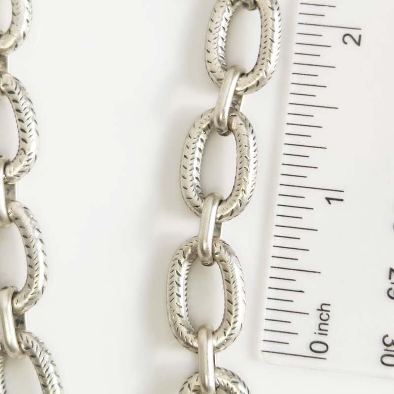16″ Chicos Minimalist Statement Chain Necklace Chic Women Party Vacation Jewelry