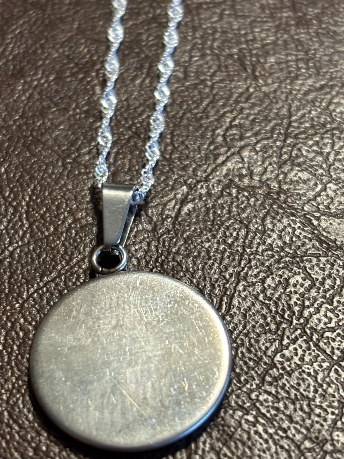 Silver On Silver- Mercury Dime Necklace