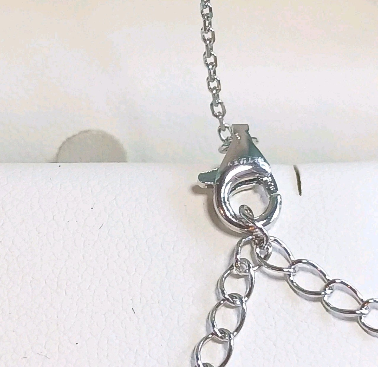 US Seller, 60% OFF Solid Sterling Silver S925 Floral CZ Station Chain, 16″+4″