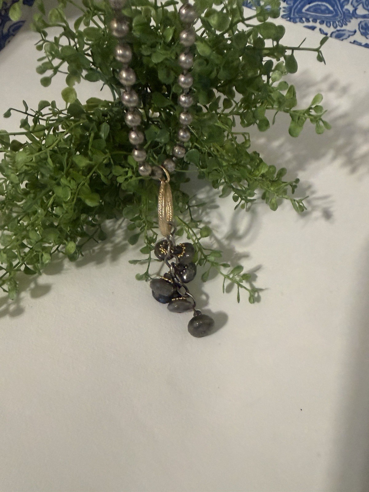 Cascading Pendant Necklace With Toggle Clasp