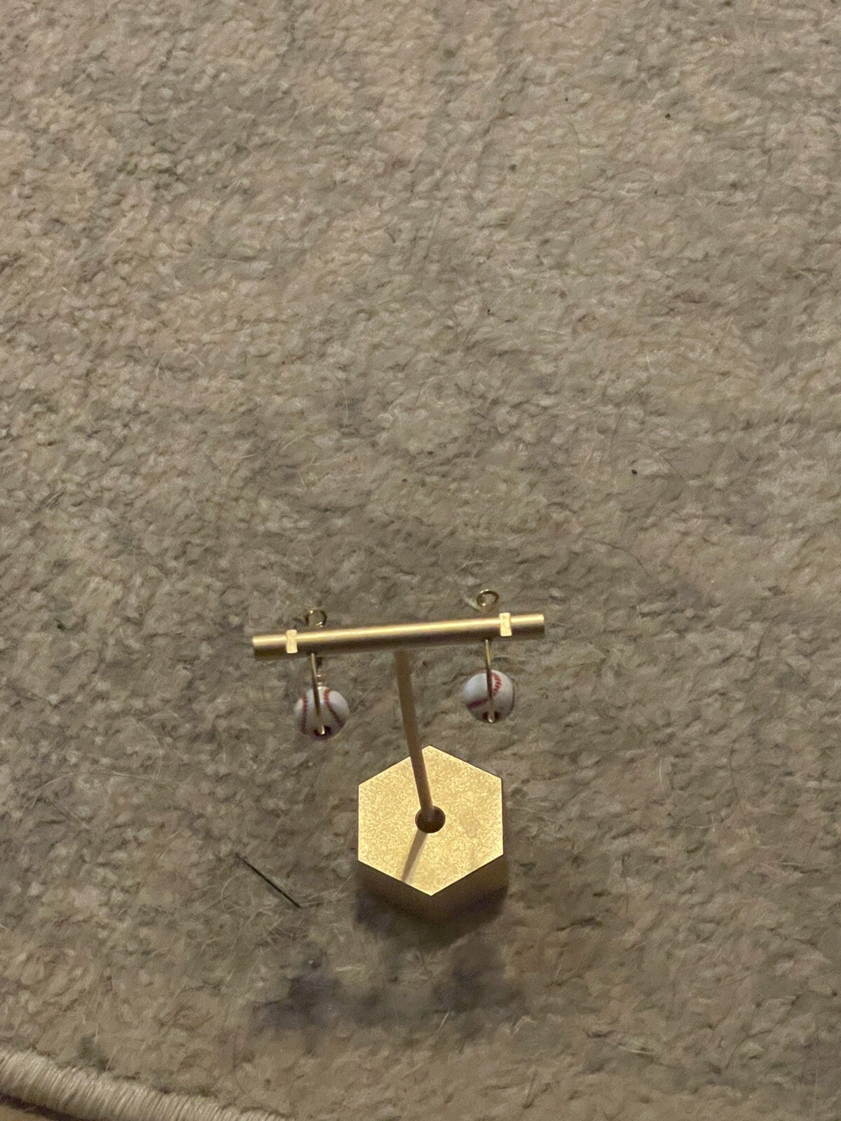 Baseball Hoop Earrings Item 3️⃣