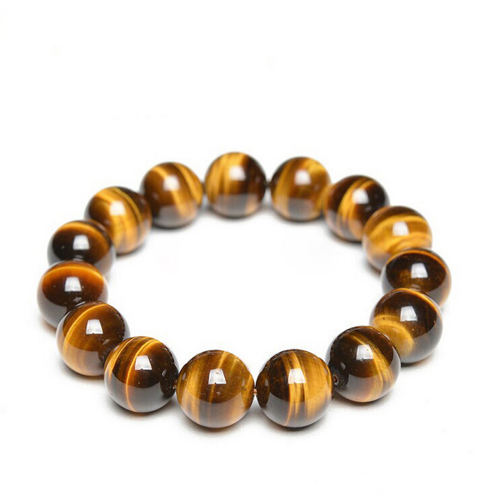 Grounding & Protection Stretch Bracelet, 14mm Beads, Unisex (5″-7″ Adult Wrist)