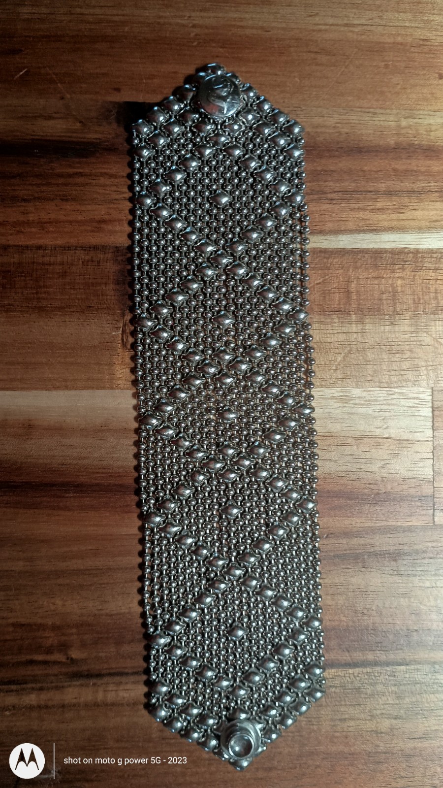 Sergio Gutierrez liquid metal bracelet