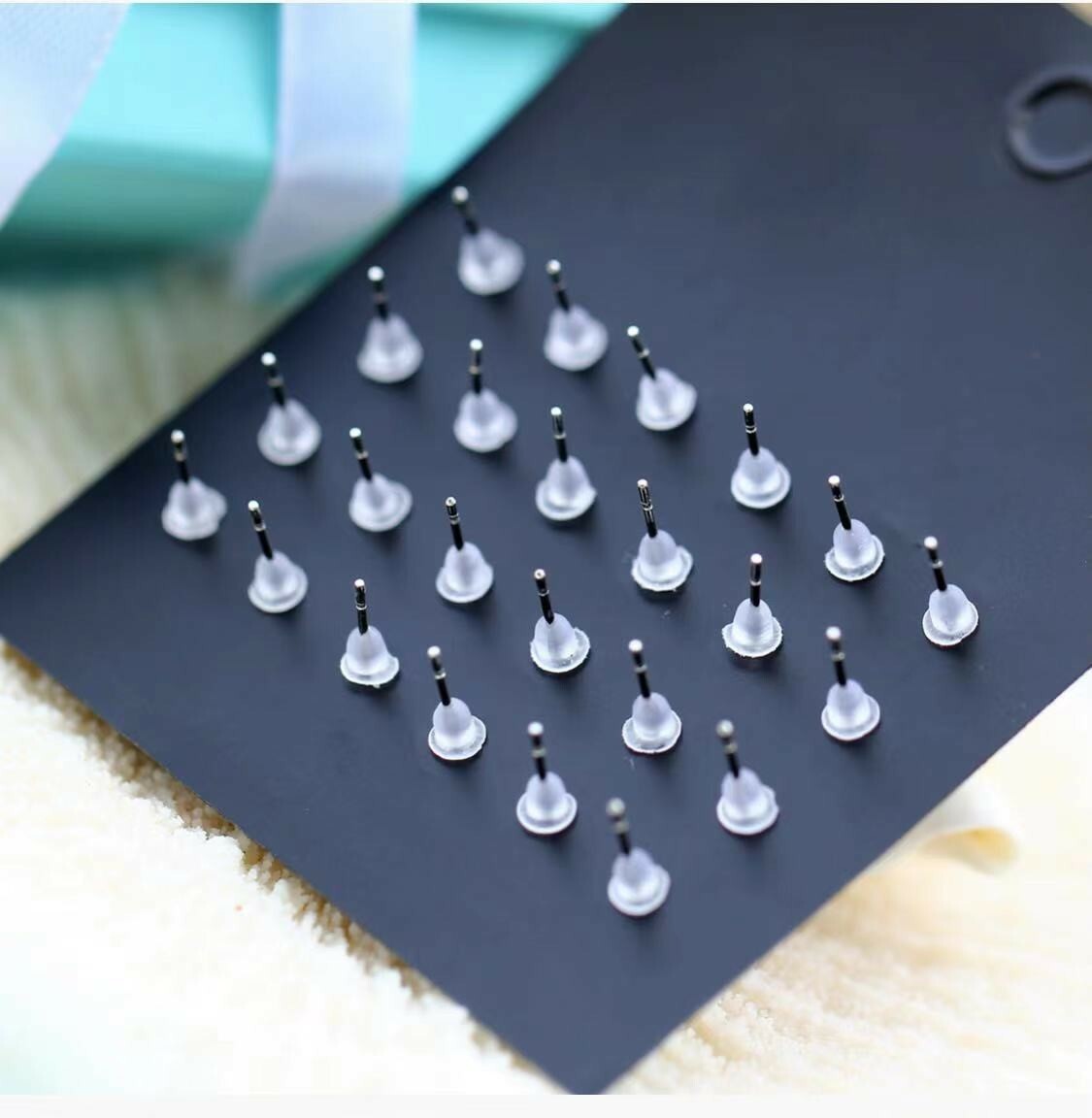 Fashion Women Jewelry Six Prong Crystal Rainbow Style 24PC Earrings Studs 0789