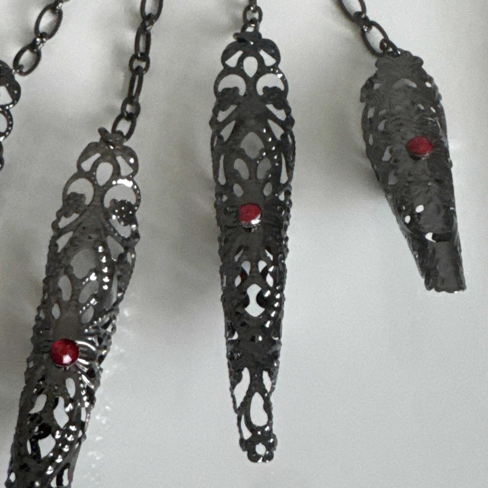 Punk, Metal Hand Chain Finger Bracelet, Gothic Slave Jewelry for Parties & More