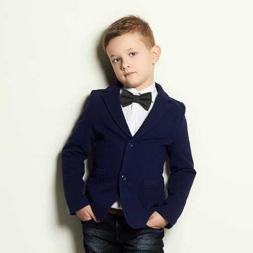 Adjustable Kids Bow Tie Pre-tied Bowtie Neck Bowtie for Men Women Kids 4