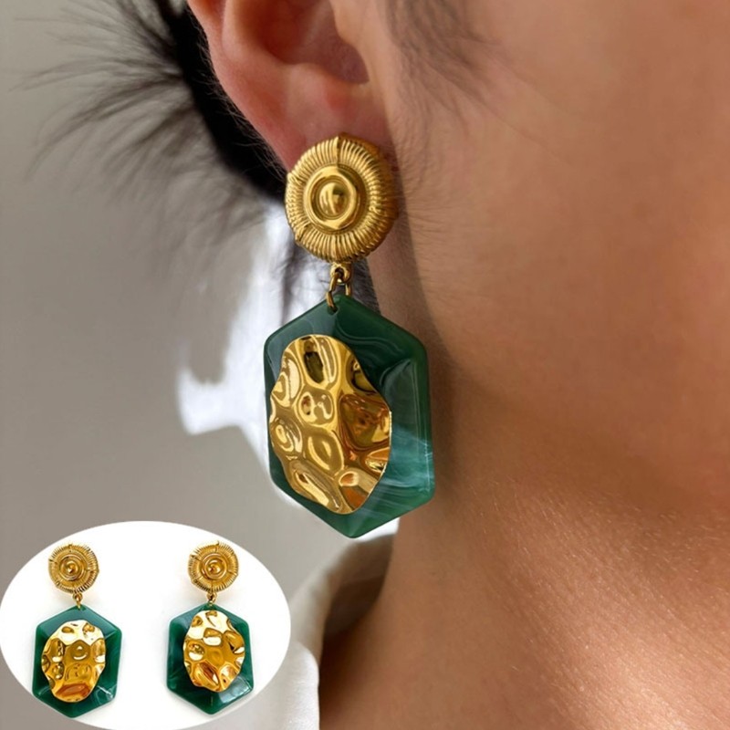 Unique Mismatched Stainless Earrings Casual Formal Outfit Perfect Jewelry Piece