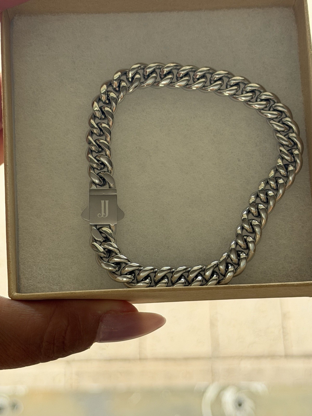 stainless steel bracelet 8 inch