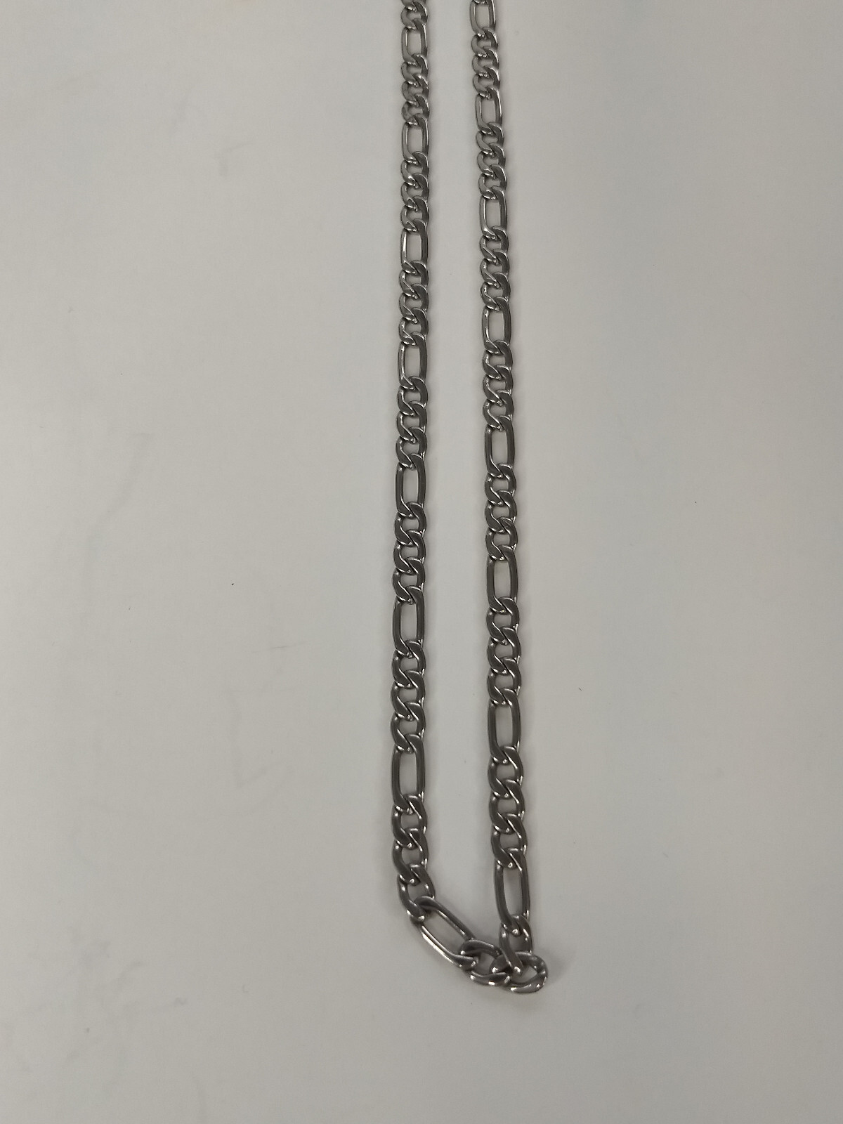 Chisel Figaro Chain Stainless Steel Necklace Link Unisex