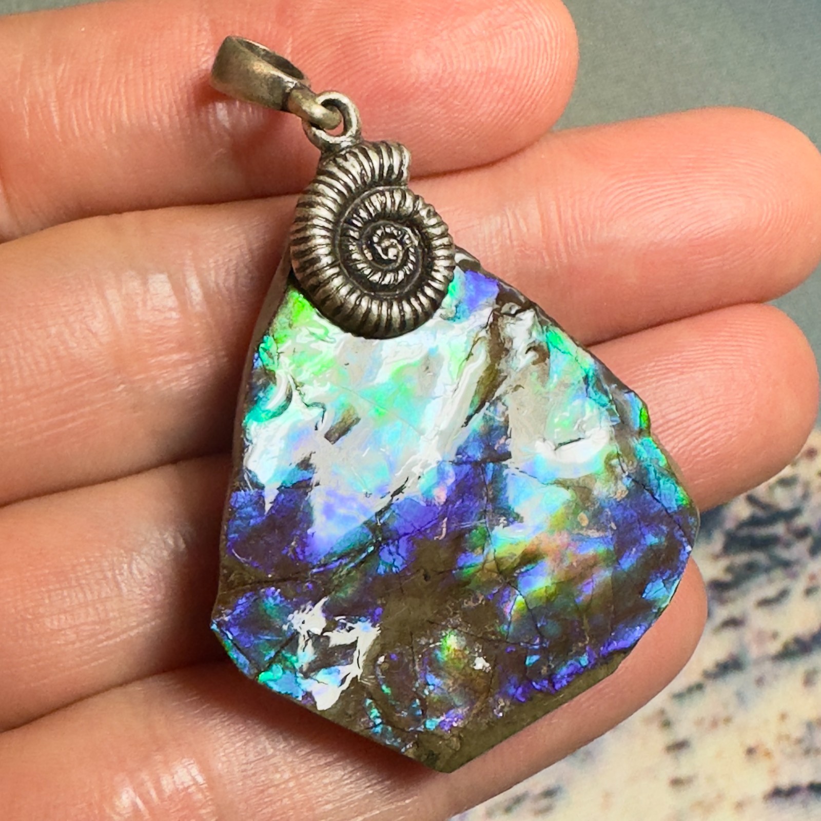 Custom Ammolite Jewelry – Handmade Pendants Fashion Jewelry Multiple Options