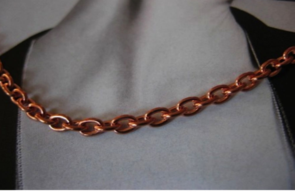 Solid Copper Chain CN616G – 1/8 of an inch wide. Available in 18 to 30 inches.