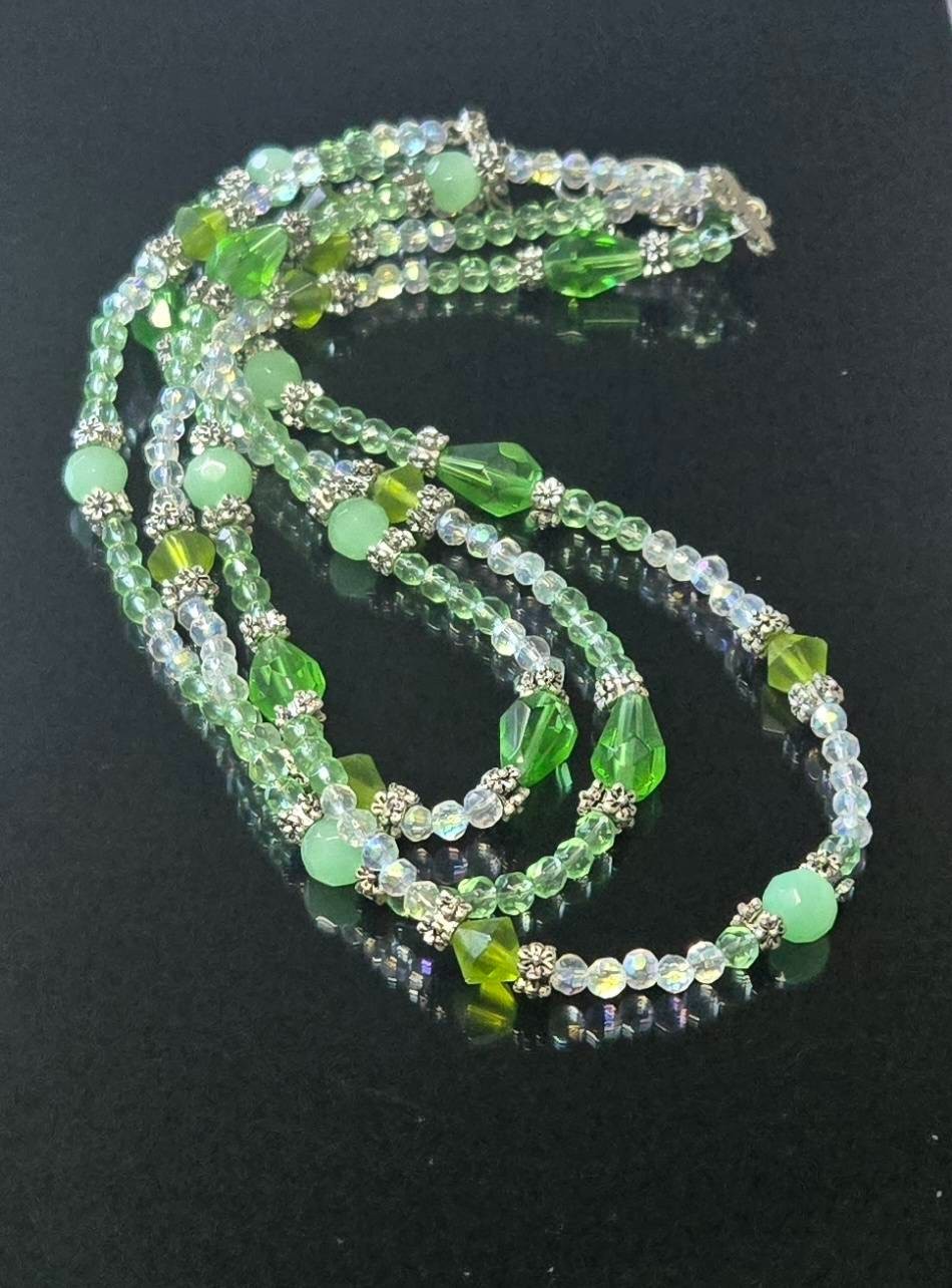 Handmade Beaded Shell Pendant Necklace Set Beach Boho Coastal Jewelry Lot 6 pc