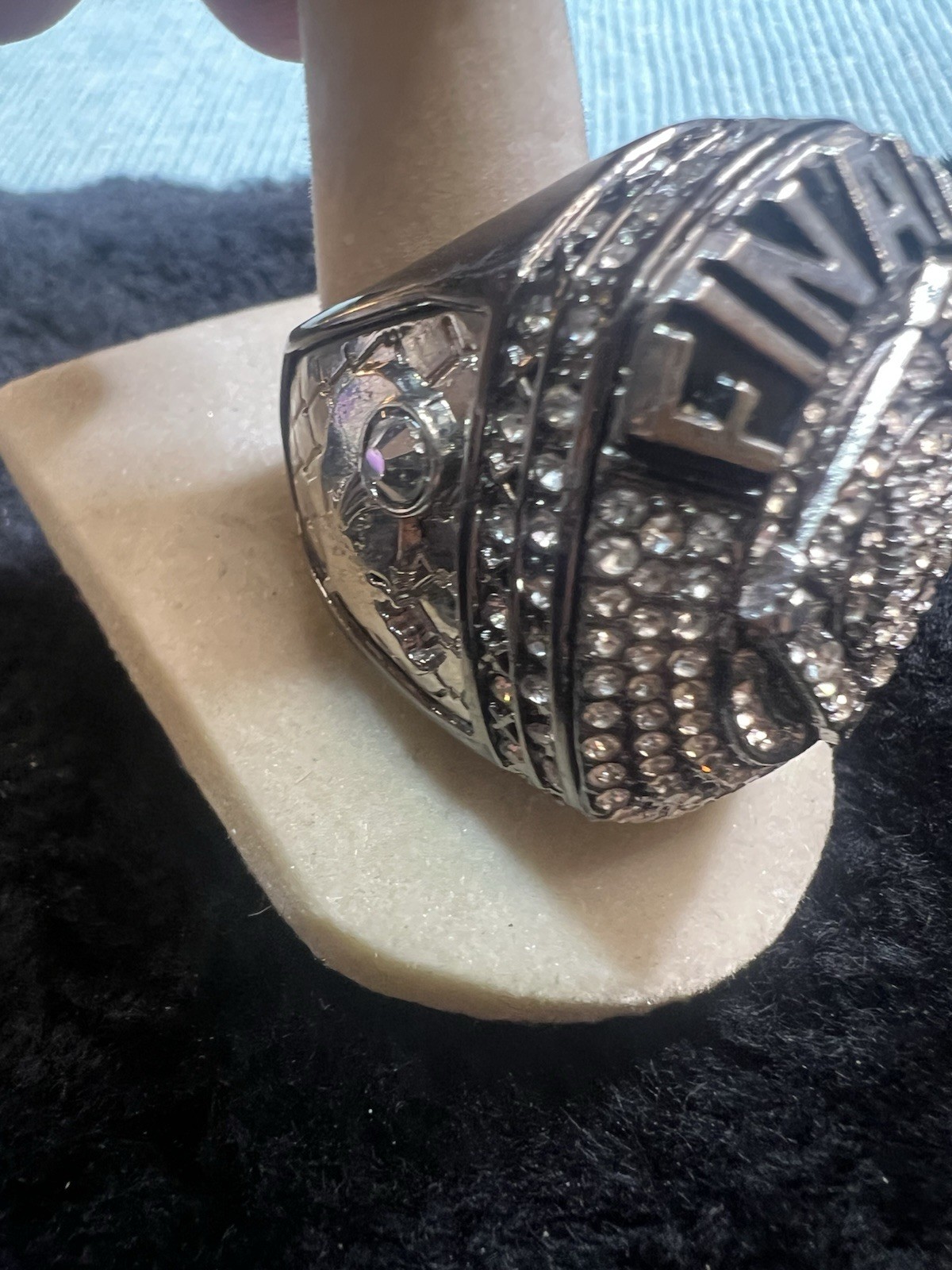 WOW Baseball Finalist Large Championship Style Ring Zinc Alloy Size 10(32)