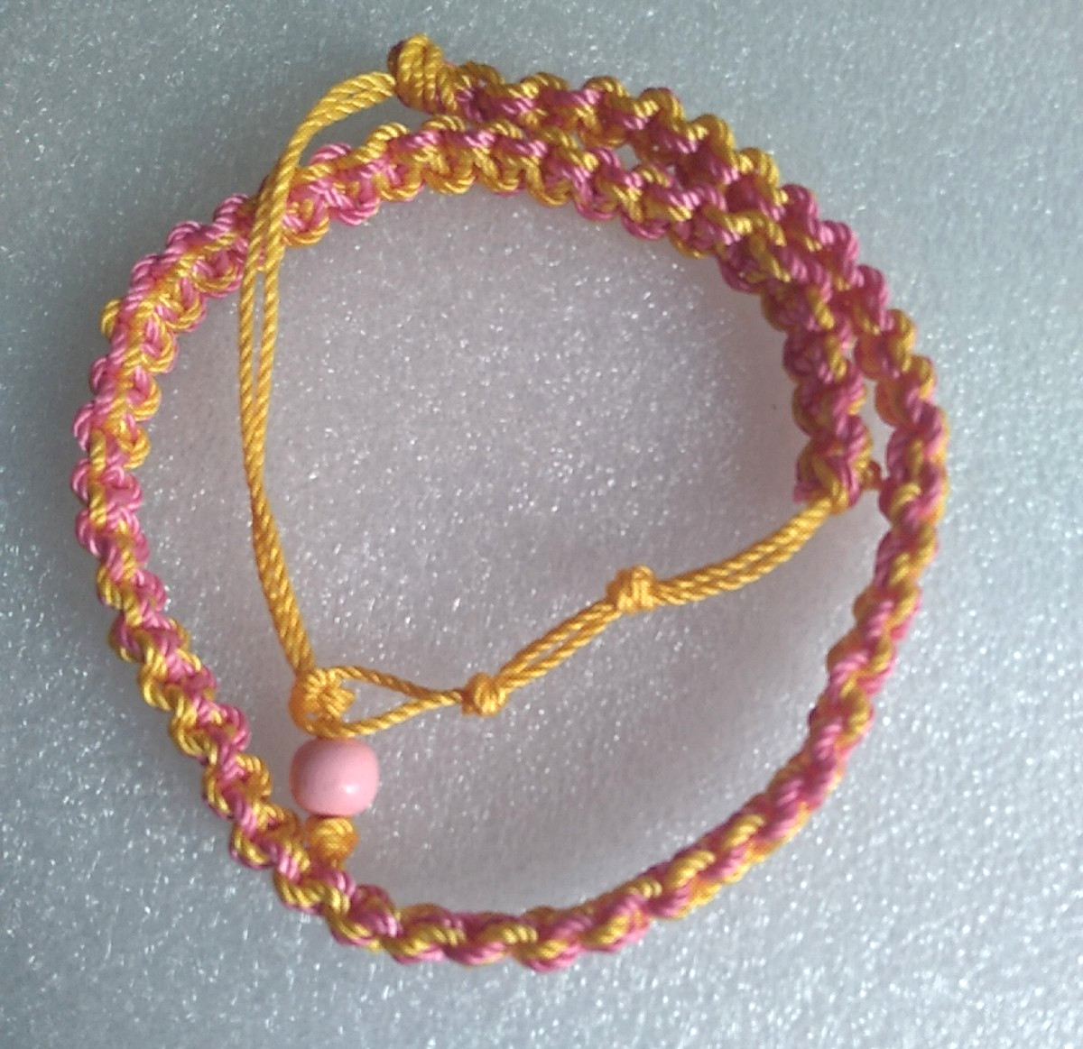 Surfer Macrame Braided Necklace Nylon Gift Ethnic Boho 22″ USA Seller New