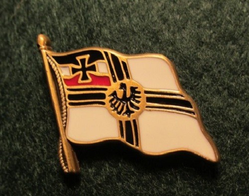 German IMPERIAL 1867 Germany Country Flag Bike Hat Cap lapel Pin