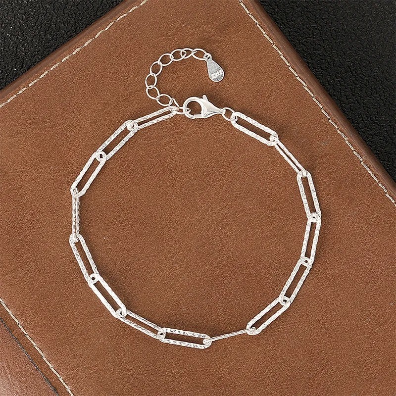 Women’s 925 Sterling Silver Multilayer Snake Chain Foot Ankle Bracelet New USA