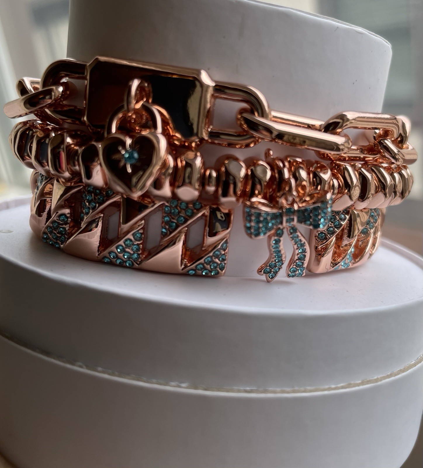 Bomb Party Summer Stacks 2026 -“The Sweetheart Lock” ~Rose Gold