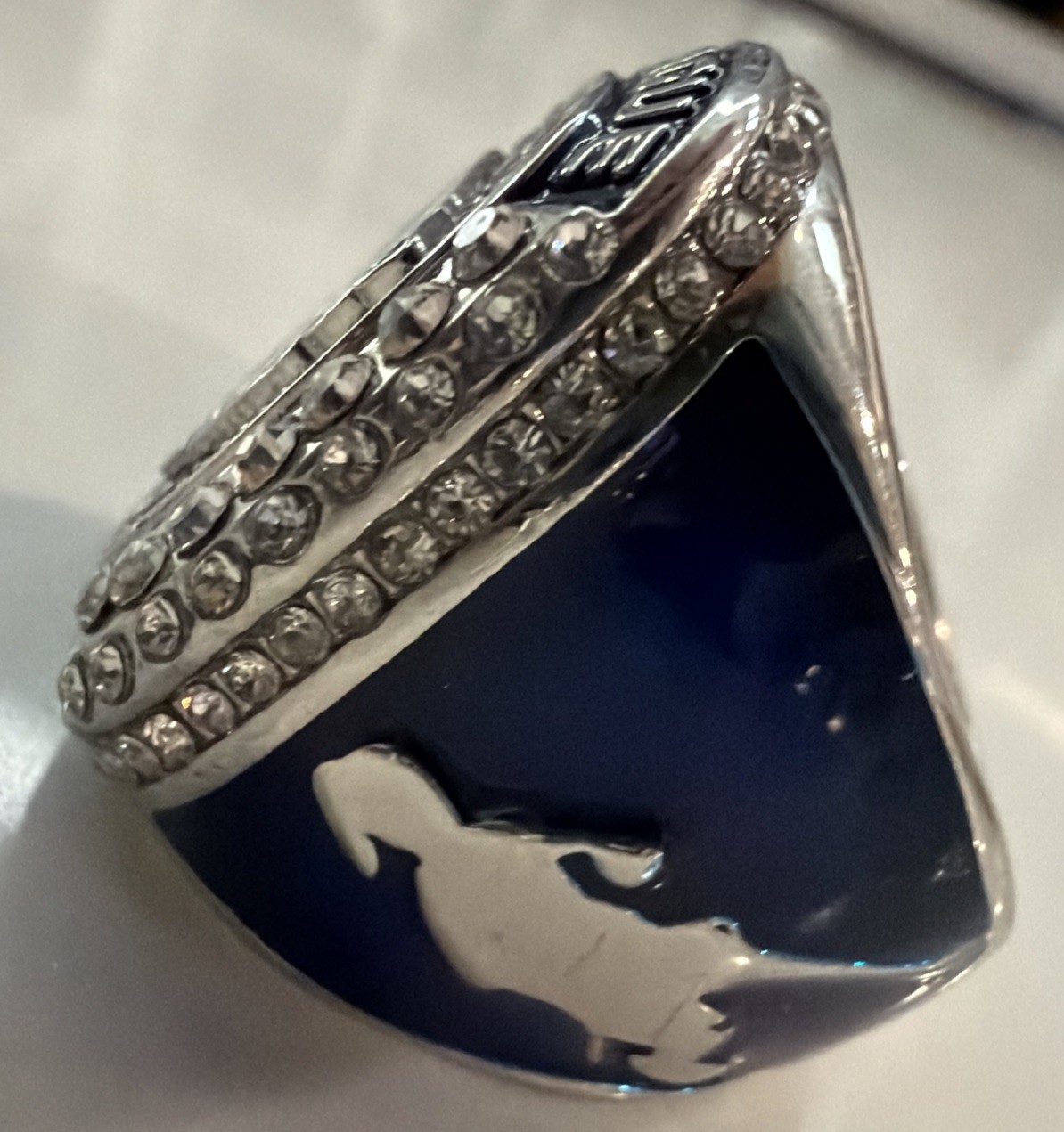 Girls’ Females In Flag Football League Championship Ring Size 10.5 US V UK