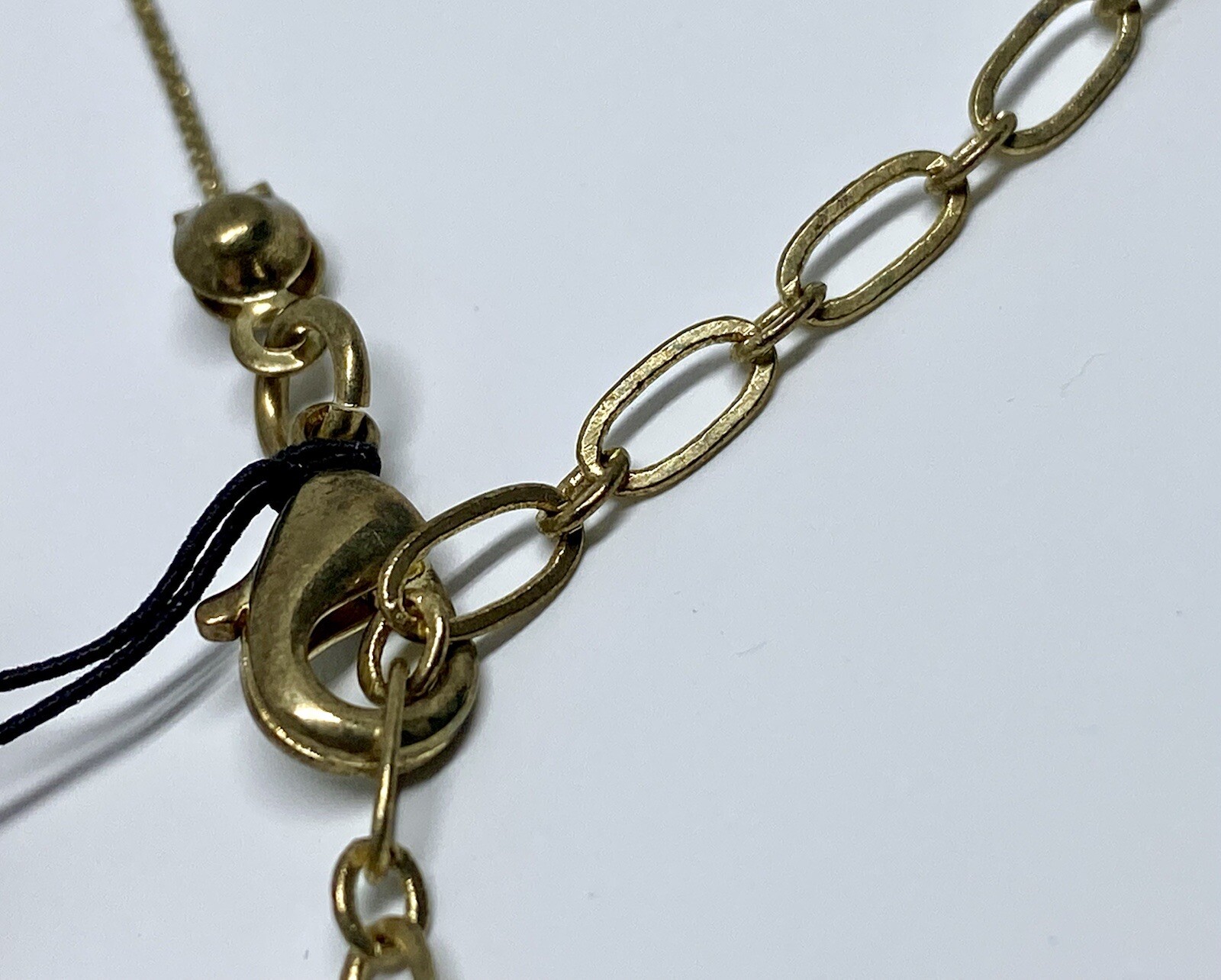 Necklace 19-22″ GoldTone Multicolored Stones Dillards Crystal Collection NWT