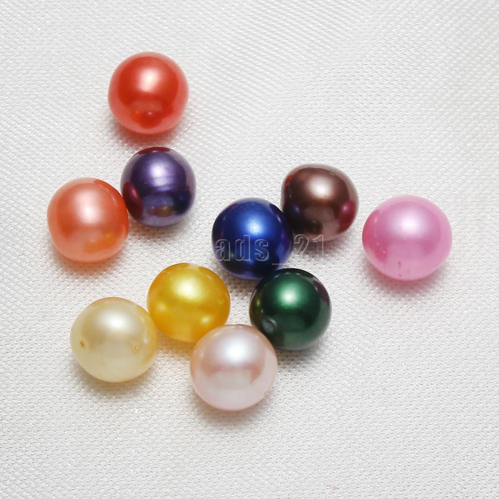 10x Bulk Natural Freshwater Akoya Pearl Oysters Real Pearl Bulk w/ Large Pearls