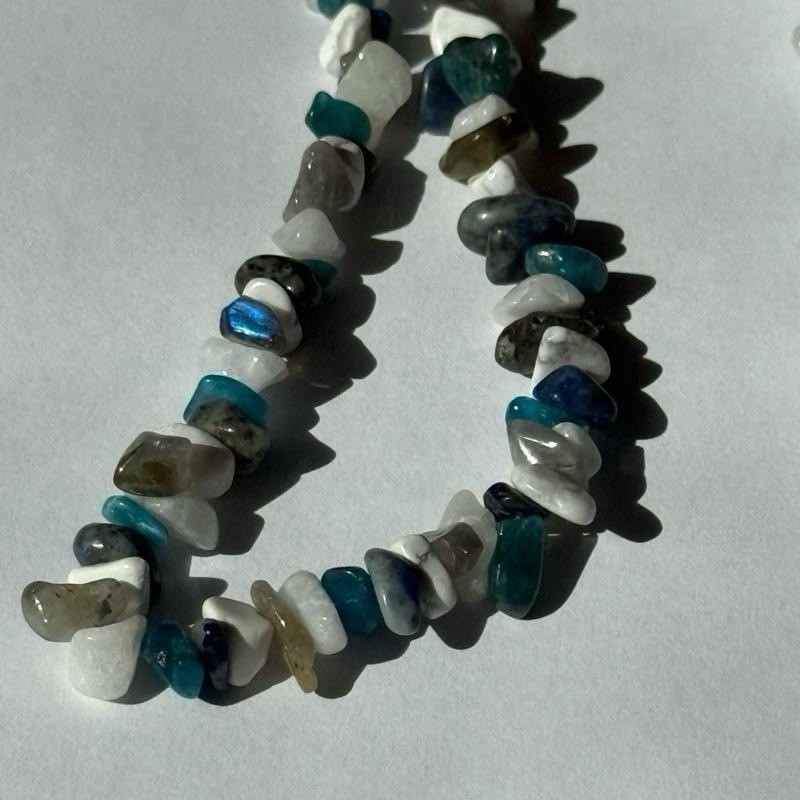 MEN’S CLEAR-SEEING KING GEMSTONE NECKLACE!