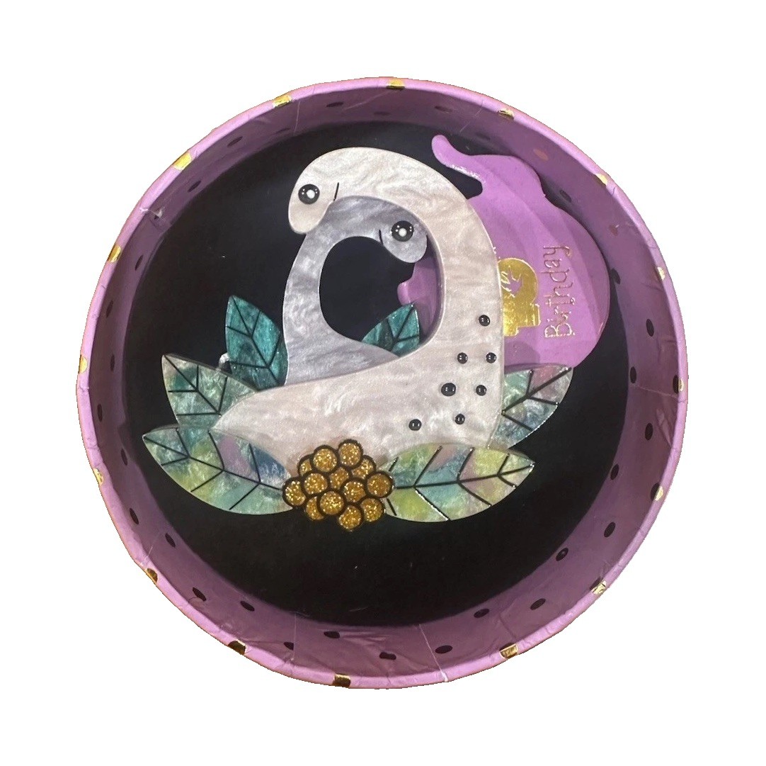 Erstwilder x Bronte and Bub Resin Animal Brooch Pin in Gift Box