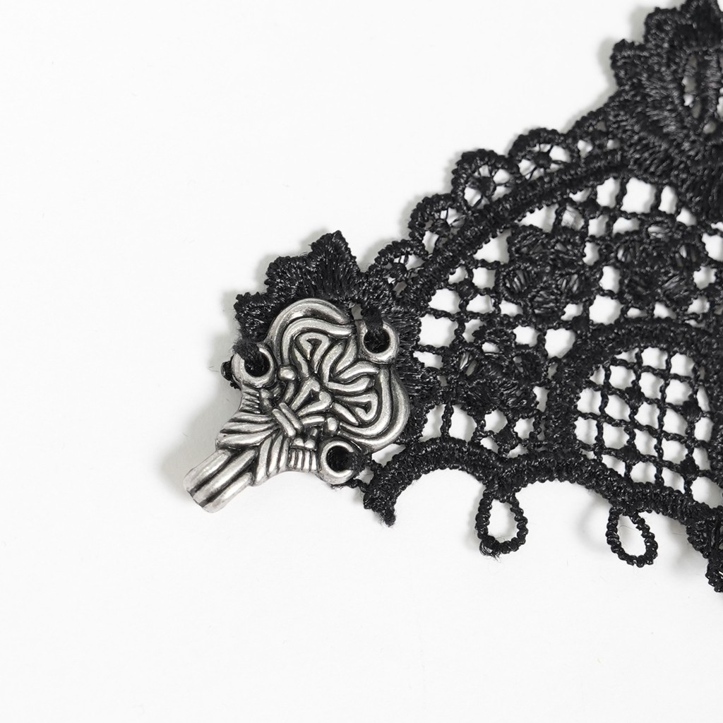 Punk Vintage Lace False Collar Women Accessories Gothic Jewelry Lace Necklaces